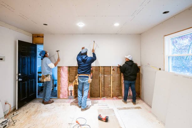 Twin Pine Construction team managing home renovation site